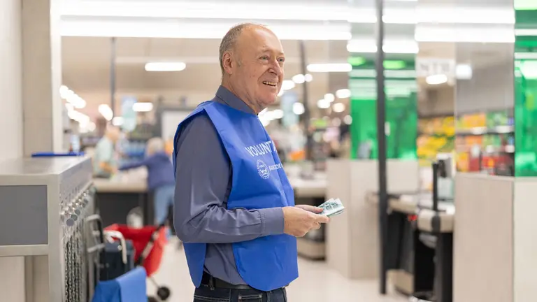 Los clientes de Mercadona donan 1,6 millones de euros a los bancos de alimentos.