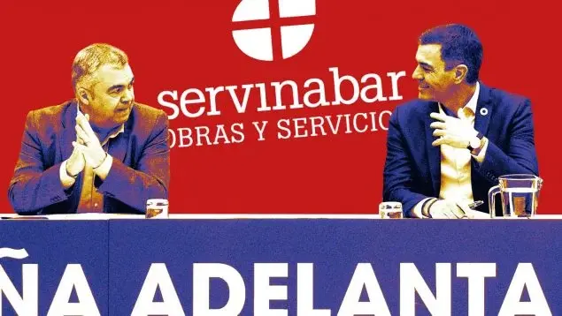 Fotomontaje con im&aacute;genes de Santos Cerd&aacute;n y Pedro S&aacute;nchez. OKDIARIO