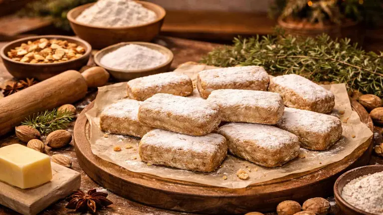 Polvorones de Pamplona. Imagen creada con IA.