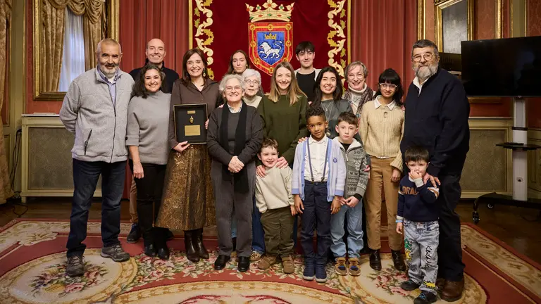 Entrega de el XXIV Haba de Oro otorgado por la Asociaci&oacute;n de la Cabalgata Reyes Magos Pamplona. PABLO LASAOSA