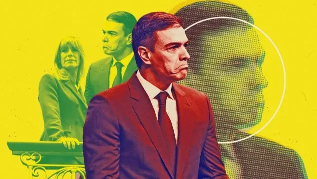 Fotomontaje con im&aacute;genes de Pedro S&aacute;nchez y Bego&ntilde;a G&oacute;mez. OK DIARIO
