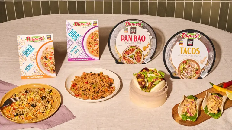 Ensaladas galardonadas en el certamen. DIQUES&Iacute;