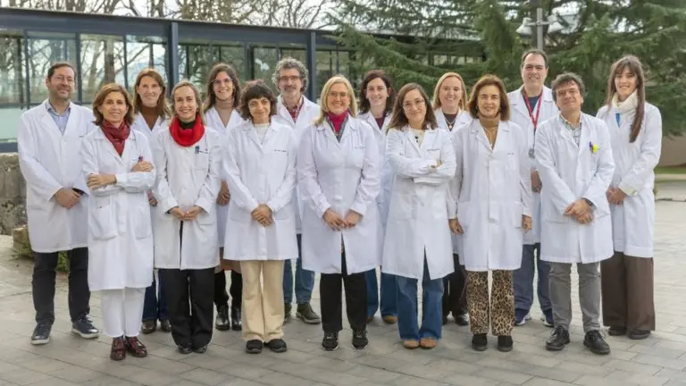Cient&iacute;ficos del Centro de Investigaci&oacute;n en Nutrici&oacute;n (CIN). MANUEL CASTELLS / UNIVERSIDAD DE NAVARRA