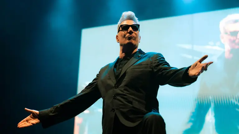 Loquillo, en uno de sus conciertos. NAVARRA ARENA