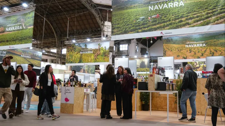 Imagen de la Barcelona Wine Week. CONSEJO DO ORIGEN NAVARRA