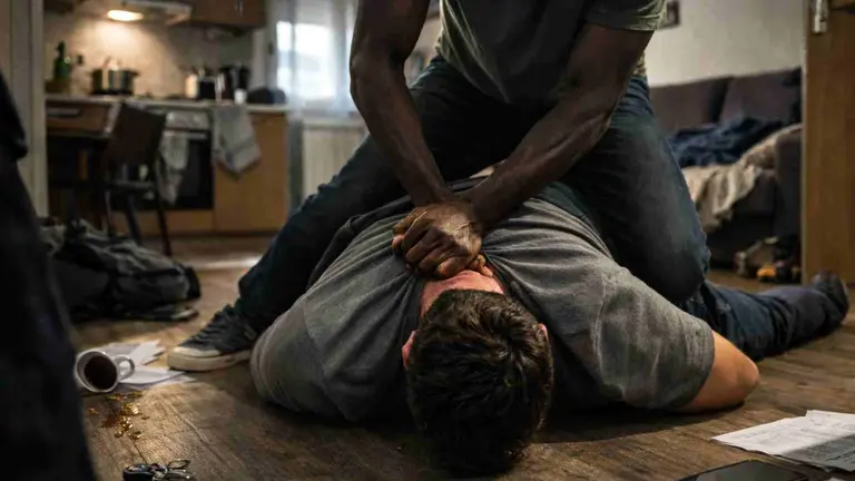 Recreaci&oacute;n del suceso con inteligencia artificial.