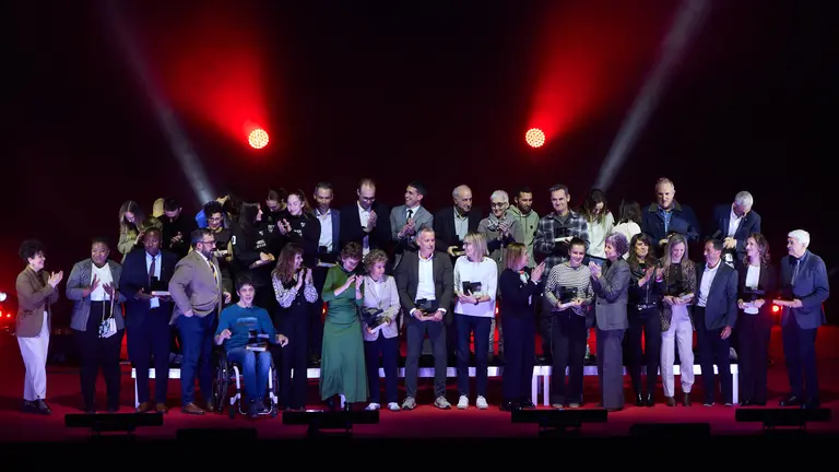 Gala del Deporte 2025, en la que se entregan los galardones a deportistas, equipos y entidades de Navarra m&aacute;s destacados el pasado a&ntilde;o. I&Ntilde;IGO ALZUGARAY