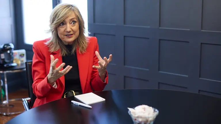 Entrevista con Cristina Ibarrola, presidenta de UPN. I&Ntilde;IGO ALZUGARAY