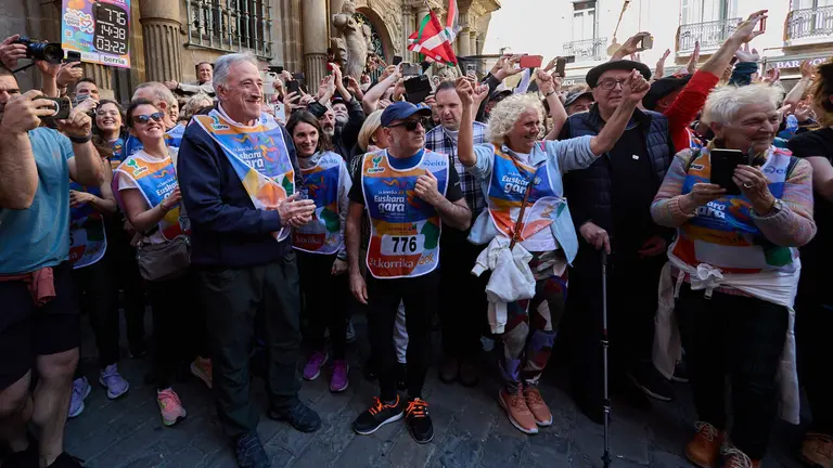 Korrika 2026 por las calles de Pamplona. NAVARRA.COM