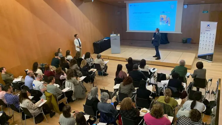 Jornadas de Buenas Pr&aacute;cticas en la Formaci&oacute;n Profesional Navarra 2026 celebradas en Baluarte. CEDIDA