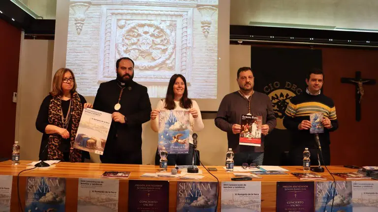 Presentaci&oacute;n de los actos de la Semana Santa en Tudela para 2026.
