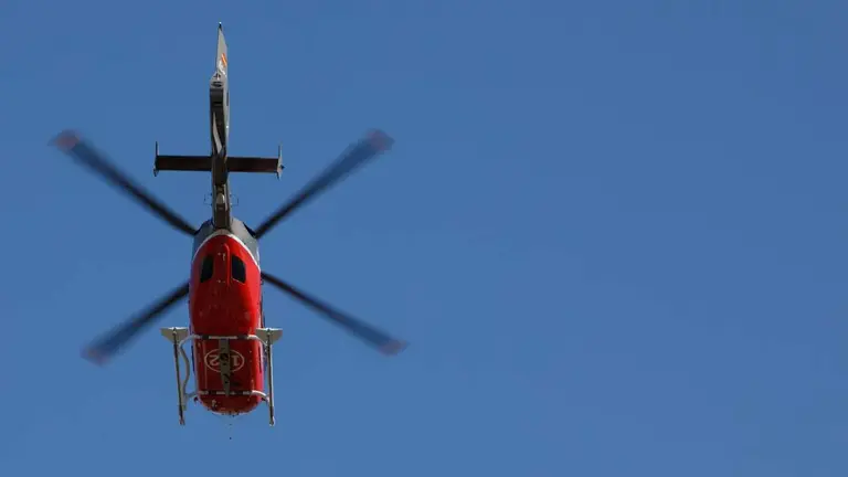 Helic&oacute;ptero de SOS Navarra. GOBIERNO DE NAVARRA