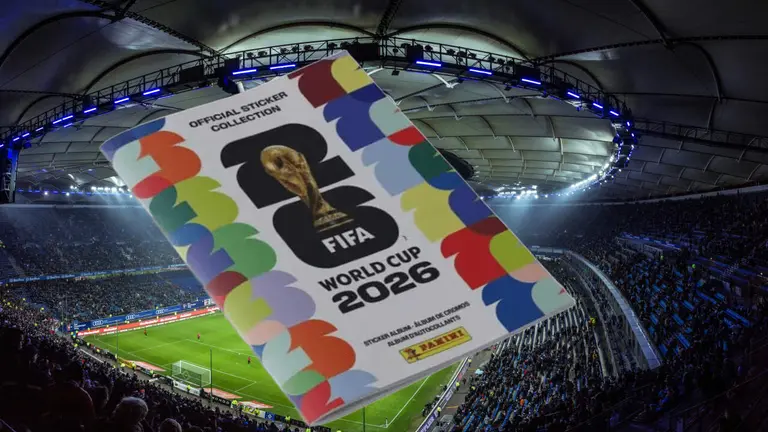 Portada del &aacute;lbum hecha p&uacute;blica por Panini.