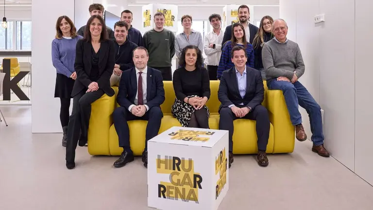 Imagen de la firma de los convenios. GOBIERNO DE NAVARRA