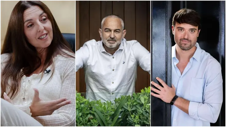 Pilar Manch&oacute;n, Sergio Boixo y Juan Argote, becados por Fundaci&oacute;n "la Caixa". CEDIDA
