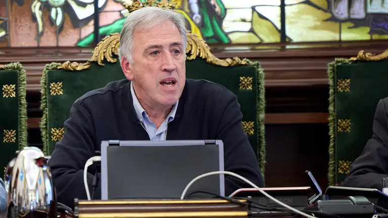 Pleno ordinario del Ayuntamiento de Pamplona correspondiente al mes de abril de 2026. Asiron. I&Ntilde;IGO ALZUGARAY