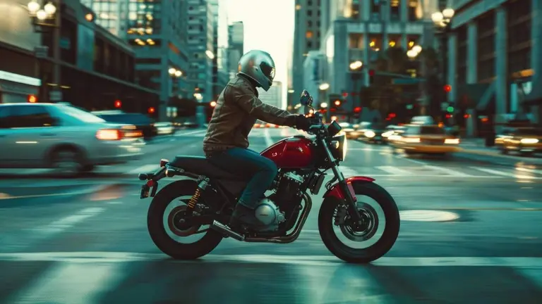 Imagen de archivo de un motorista. CEDIDA