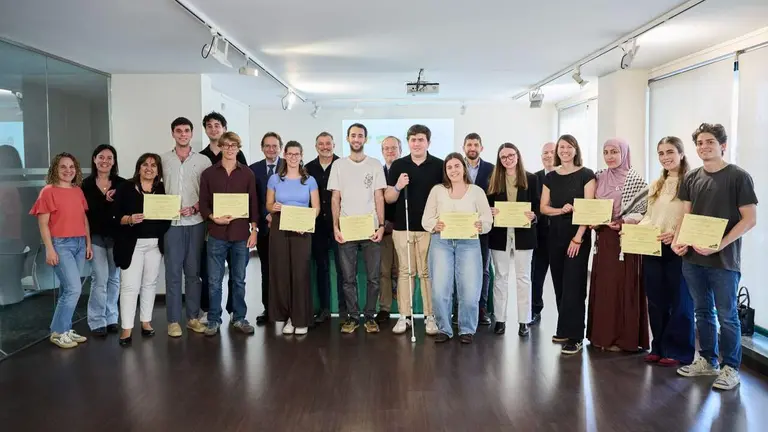 Pamplona premia a los estudiantes de Derecho que ofrecen asesor&iacute;as jur&iacute;dicas en la Casa de la Juventud. AYUNTAMIENTO DE PAMPLONA