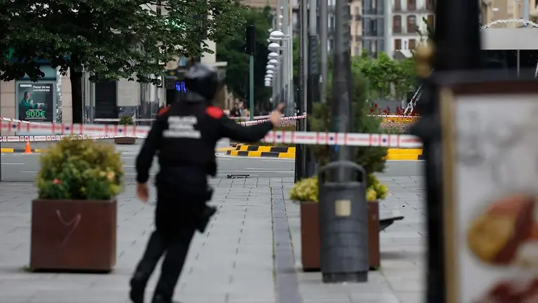 Imagen del dispositivo policial