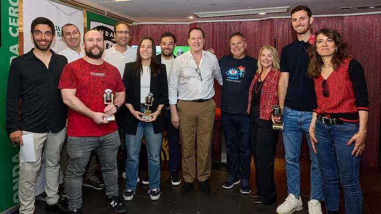 Onda Cero ha entregado los Premios &lsquo;Radioestadio Navarra&rsquo; reconociendo el deporte navarro. JP URDIROZ