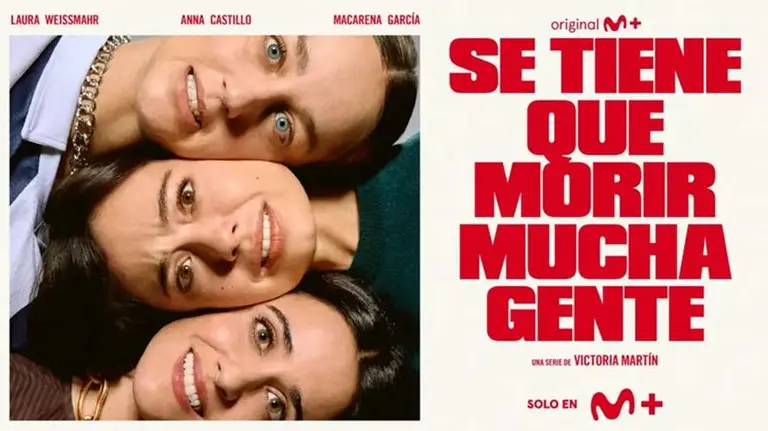 Las tres actrices protagonistas de la serie de Movistar +