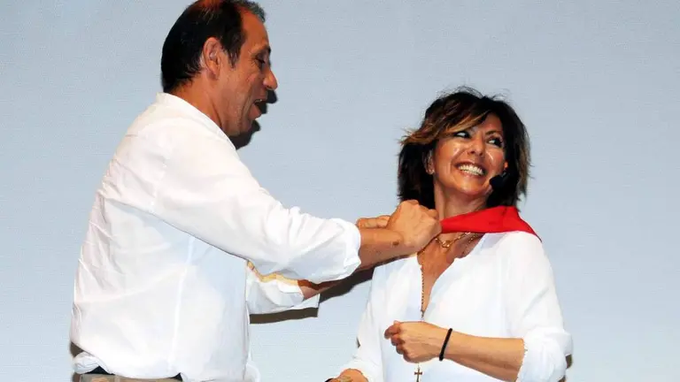 Sonsoles &Oacute;nega presenta en Cascante su libro Llevar&aacute; tu nombre. AMAYA LUQUI (19)
