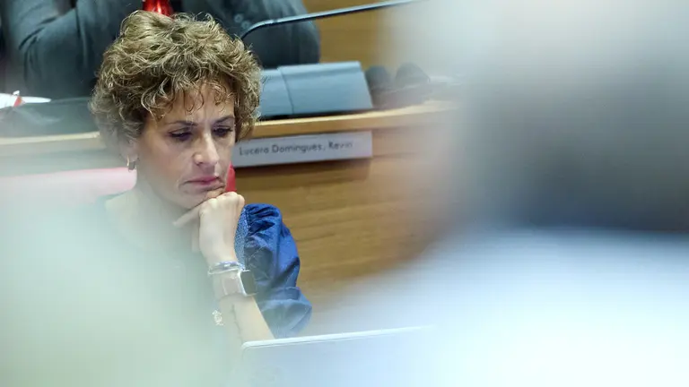 Pleno del Parlamento de Navarra. Chivite. NAVARRA.COM