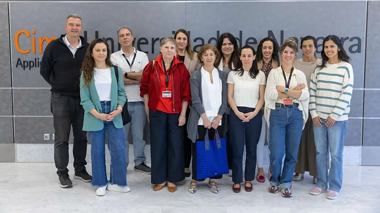 Integrantes de los equipos de investigaci&oacute;n participantes en ARNMUNE: CIMA Universidad de Navarra, Cl&iacute;nica Universidad de Navarra, Navarrabiomed, Fundaci&oacute;n ADItech y las empresas InnoUp Pharma y Leadartis. GOBIERNO DE NAVARRA