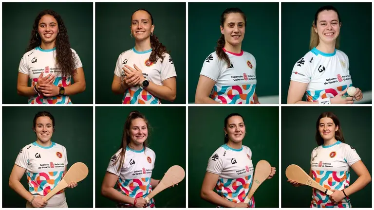 Laia Salsamendi, Ane Mendiburu, Leyre Oscoz, Arrate Bergara, Uxue Murillo,  
Paula Gorostiaga, Haizea Salanueva y Elaia Zabalza. CEDIDA