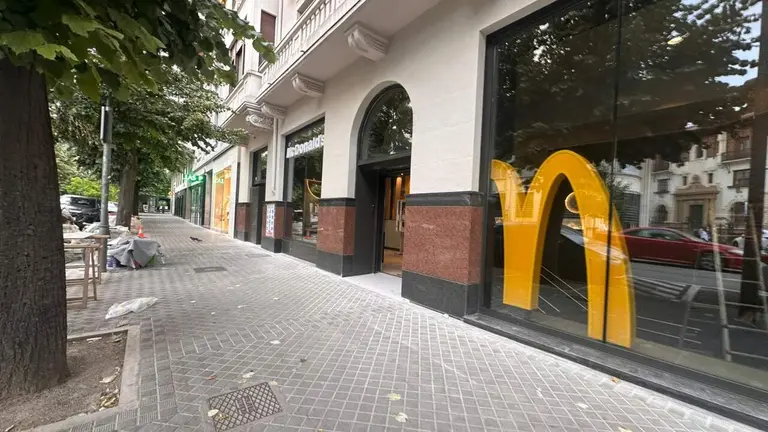 Nuevo restaurante de Mc Donalds en la avenida de San Ignacio de Pamplona.