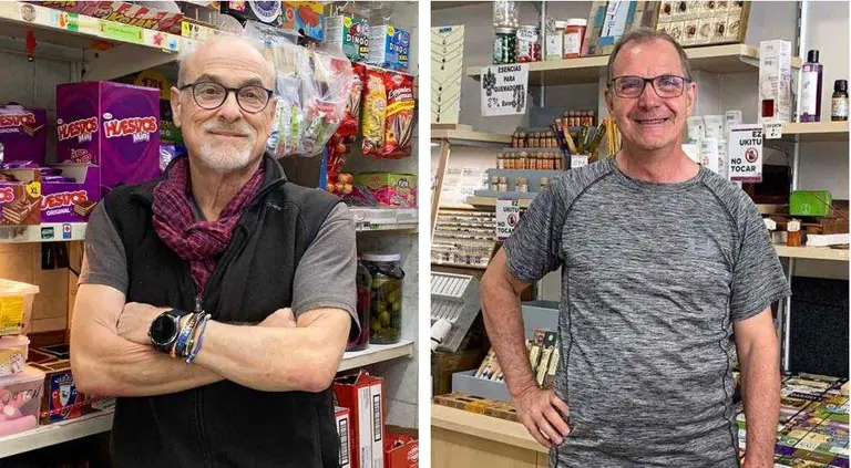 Agust&iacute;n Villarroya 'Tino' y Luis Miguel Mart&iacute;nez, homenajeados en Anso&aacute;in. Navarra.com
