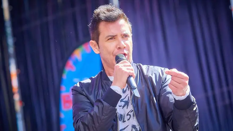 Imagen de archivo de otro concierto del cantante David Civera. EUROPA PRESS