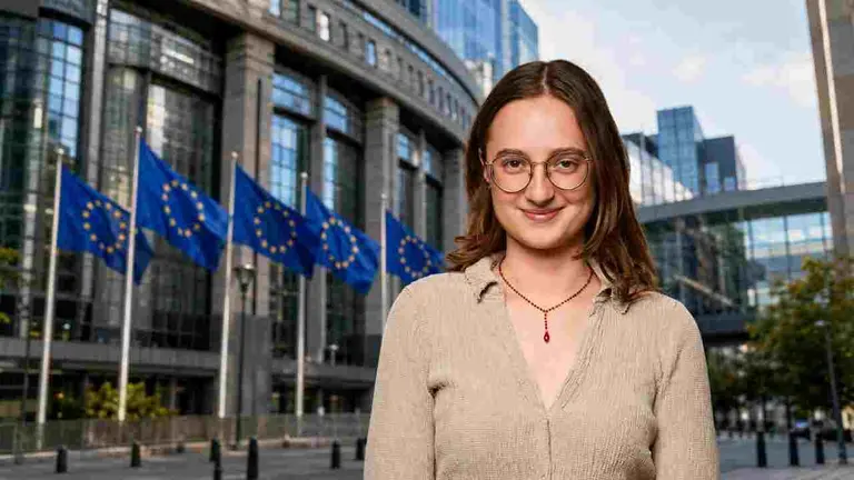 Delia Dinca, presidenta de la
asociaci&oacute;n nacional Equipo Europa,