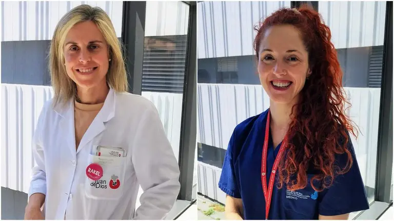 Rakel Gorritxo y Ana L&oacute;pez de Castillo.