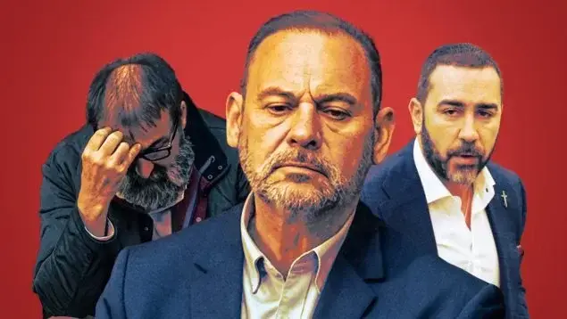 Fotomontaje con Koldo, &Aacute;balos y Aldama. OK DIARIO