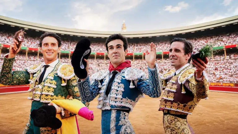 Toros de Jandilla para Juan Ortega, Andr&eacute;s Roca Rey y Tom&aacute;s Rufo el 14 de julio en la Feria del Toro de San Ferm&iacute;n 2026 en Pamplona.