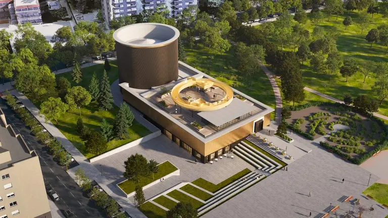 Proyecto del nuevo Planetario de Pamplona. GOBIERNO DE NAVARRA