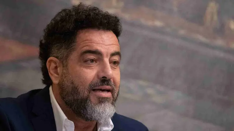 Ram&oacute;n Alz&oacute;rriz en la Comisi&oacute;n de Investigaci&oacute;n del Senado. EUROPA PRESS
