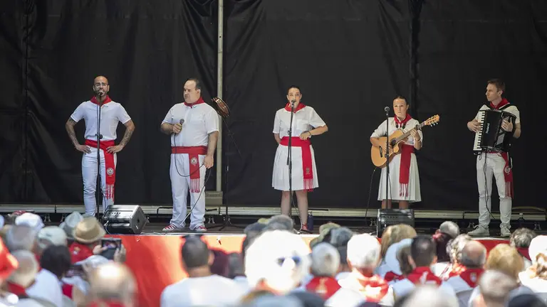 Concierto de jotas en San Ferm&iacute;n.   AYUNTAMIENTO DE PAMPLONA