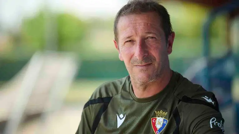 Luis Miguel Ramis, entrenador de Osasuna. EFE/I&ntilde;aki Porto