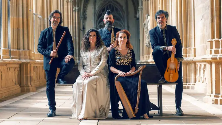 El grupo musical Zorongo. TIERRAS DE IRANZU