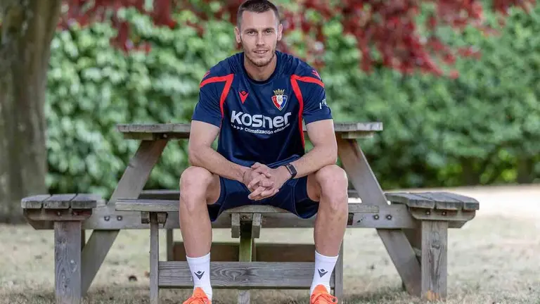 Jonathan Dubasin, nuevo jugador de Osasuna.