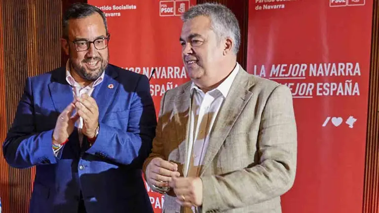 Santos Cerd&aacute;n y Javier Rem&iacute;rez. ARCHIVO