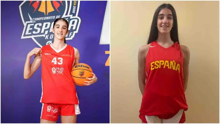 Laura Cilveti, jugadora navarra de baloncesto.