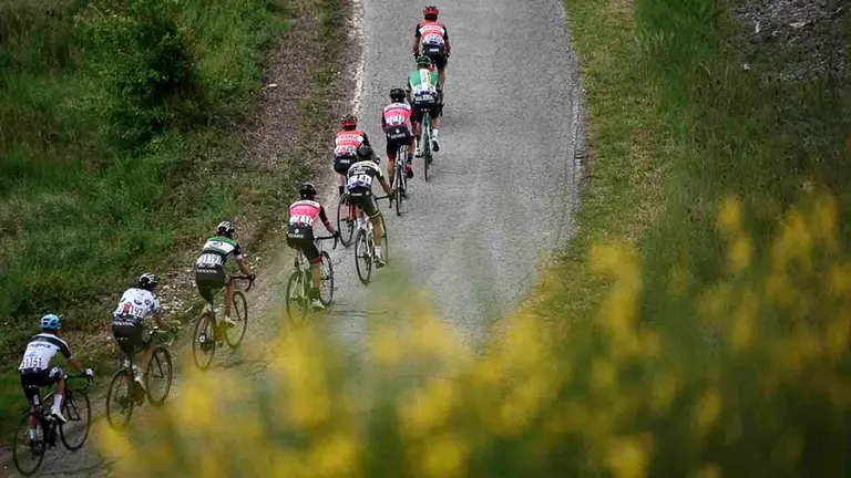 Carrera ciclista. ARCHIVO