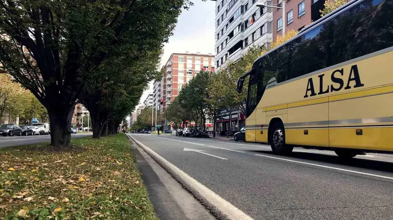 Avenida de P&iacute;o XII de Pamplona desde su tramo m&aacute;s pr&oacute;ximo a la calle Iturrama. ARCHIVO.