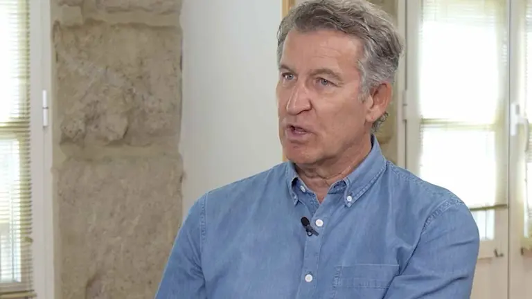 Alberto N&uacute;&ntilde;ez Feij&oacute;o​ en una entrevista concedida a OK Diario. OK DIARIO
