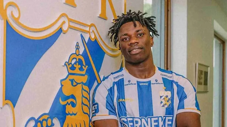 Rockson Yeboah, nuevo jugador de Osasuna. IFK GOTEBORG