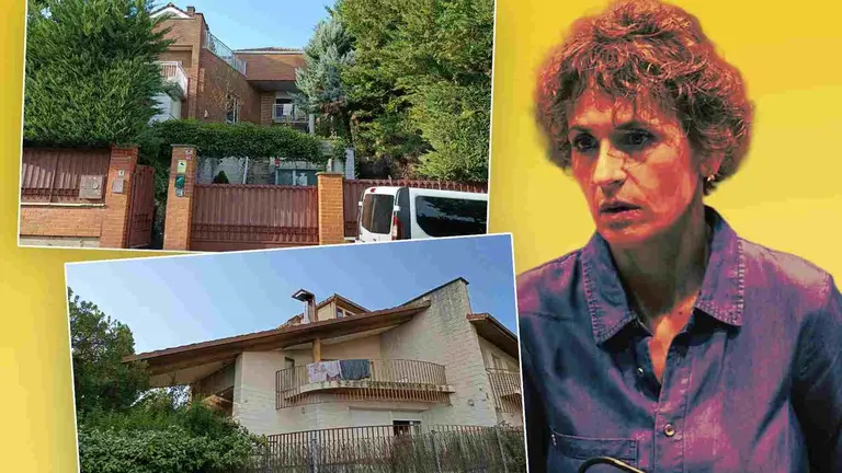 Los chalets de Artica que se usan como centro de menas.