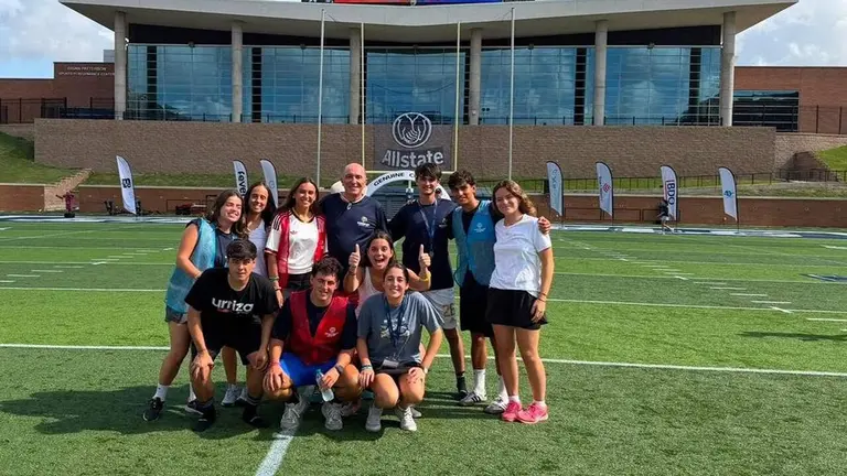 Alumnos voluntarios de la Genuine Cup en Houston. UNIVERSIDAD DE NAVARRA